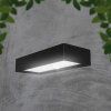 130740 1 cerne led nastenne solarni svitidlo s pohybovym cidlem 6w ip65