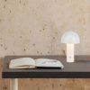 130818 1 bila led stolni nabijeci lampa 250mm 3w
