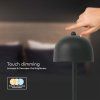 130824 4 cerna led stolni nabijeci lampa 300mm 3w