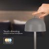 130830 4 seda led stolni nabijeci lampa 300mm 3w