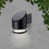 130863 1 cerne led nastenne solarni svitidlo 1w ip54