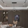 130902 2 cerne zavesne led svitidlo designove 89cm 30w