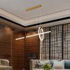 130905 2 cerne zavesne led svitidlo designove 86cm 16w
