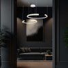 130989 1 bile zavesne led svitidlo designove 116cm 48w stmivatelne
