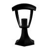 131028 1 cerna zahradni lampa pro zarovku e27 29cm