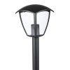 131031 3 cerna zahradni lampa pro zarovku e27 60cm