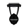131061 3 cerne led nastenne solarni svitidlo 2w ip65
