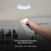 131383 3 bile led stropni svitidlo kulate 495mm 30 60w cct s do