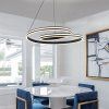 131413 1 cerne zavesne led svitidlo designove kulate 60cm 40w cct