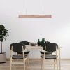131422 1 linearni zavesne led svitidlo designove s drevenym dekorem 90cm 24w