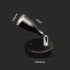 131560 11 cerne led bodove svitidlo 4 5w s vypinacem