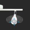 131563 2 bile led bodove svitidlo 9w