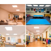 132265 4 bily prisazeny led panel s rameckem 60 x 60cm 16 35w ugr projekt