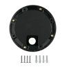 132586 4 cerne led schodistove svitidlo kulate 2w ip65
