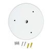 132595 5 bile led nastenne svitidlo nastavitelne designove 5w