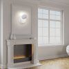 132595 7 bile led nastenne svitidlo nastavitelne designove 5w