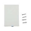 132604 3 bile fasadni led svitidlo obdelnikove 4w ip65