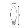 136719 1 led zarovka svicka filament c35 4w e14
