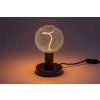 136788 3 led zarovka filament g125 5w e27