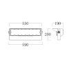 Philips LED-Stadionbeleuchtung 250W 5