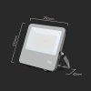 138249 5 cerny led reflektor 100w 135lm w premium s 1m kabelem