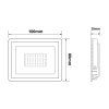 138339 3 cerny led reflektor 10w economy