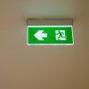 139404 6 bile nastenne stropni led nouzove svitidlo s piktogramy 2w