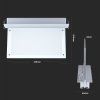 139407 3 bile vestavne led nouzove svitidlo s piktogramy 2w