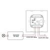 69708 Wandmontierter Triac-Dimmer für LED-Lampen, 230 V
