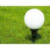 Gartenleuchte mit LED-Leuchtmittel E27 12W (Lichtfarbe Kaltweiß)