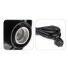 Gartenleuchte mit LED-Leuchtmittel E27 12W (Lichtfarbe Kaltweiß)
