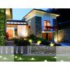 Gartenleuchte mit LED-Leuchtmittel E27 12W (Lichtfarbe Kaltweiß)