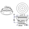 Möbel-LED-Leuchte 120° (Lichtfarbe Kaltweiß)