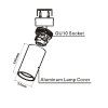 124846 8 bile led bodove svitidlo