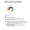 129156 8 dimled dalkovy ovladac kulaty rgb a rgbw cerny