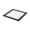 129174 5 cerny vestavny led panel hranaty 174 x 174mm 12w 24v cct