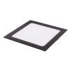 129177 5 cerny vestavny led panel hranaty 225 x 225mm 18w 24v cct