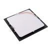 129177 6 cerny vestavny led panel hranaty 225 x 225mm 18w 24v cct