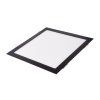 129180 5 cerny vestavny led panel hranaty 300 x 300mm 24w 24v cct