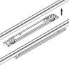 129465 9 cerne listove led svitidlo 120cm 32 54w 90 3f
