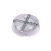 129522 2 bile zavesne led svitidlo hranate 500x500mm 48w cct