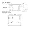 129555 3 dimled prijimac a stmivac pro jednobarevne led pasky 4 pwm frekvence