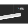 128904 3 bile led linearni svitidlo 40w
