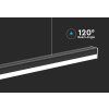 128907 3 cerne led linearni svitidlo 40w