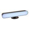 133932 2 cerna led rgb nabijeci lampa parker 3w s do