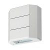 134163 2 bile fasadni led svitidlo lippa up down 6w ip54
