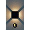 134157 6 bile fasadni led svitidlo lippa 6w ip54