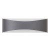 134226 2 antracitove fasadni led svitidlo birmingham 7w ip65
