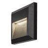 134250 3 antracitove schodistove led svitidlo trento 4w ip65
