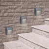 134247 2 cerne schodistove led svitidlo trento 3w ip65